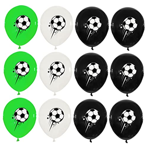 IMIKEYA Fußball Themen Latexballons Und Geburtstagsdeko Für Kinderpartys Fußball Luftballons Für Feiern Und Veranstaltungen von IMIKEYA