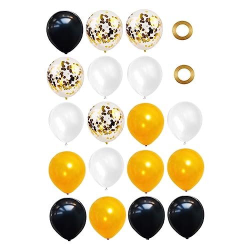 IMIKEYA Latex Paillettenballon Bunte Partyballons Für Geburtstagsfeiern Dekorative Luftballons Für Erwachsene Für Partys Und Feiern von IMIKEYA