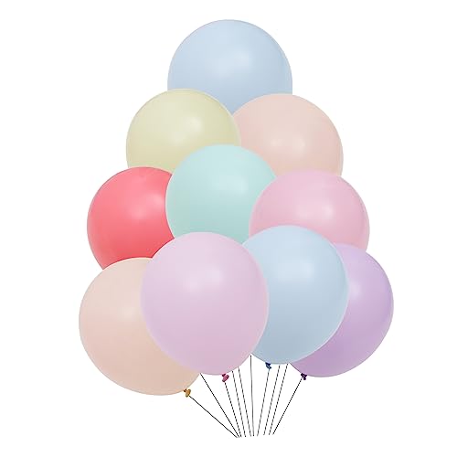 IMIKEYA Macaron Luftballons Bunte Latex Ballons Für Geburtstagsfeiern Shower Und Hochzeiten Dekoration Für Innenräume Und Partys von IMIKEYA