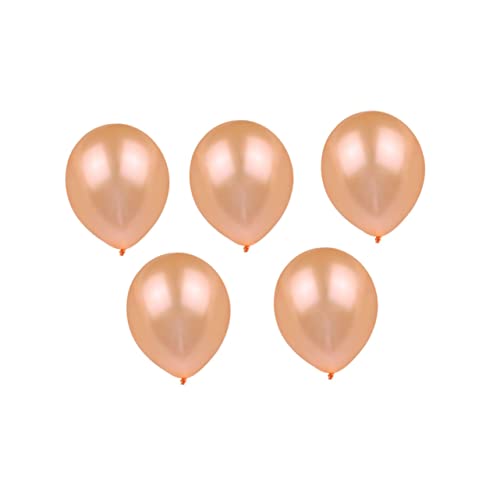 IMIKEYA Roségold Ballons Set Einfarbige Herzform Und Sternform Folienballons Für Hochzeiten Geburtstagsfeiern Und Festliche Dekoration Latexballons von IMIKEYA