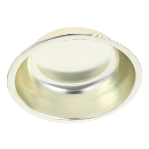 IMIKEYA Selbstentleerende Obstschale Obstkorb Für Die Küche Runden Spülschüssel Ofenplatte Kuchen Salatschleuder Gericht Küchenkorb Dekorative Schale Nudelsieb Oval Aluminium Golden von IMIKEYA