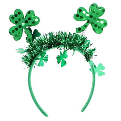 IMIKEYA Stirnband st. Patricks Day Haarband irisches Stirnband costumes fancy dress haar spangen Haargummi Foto-Requisiten Haarspange für st. Patricks st. Patricks Haarspange leiner von IMIKEYA