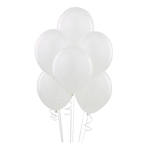 IMIKEYA Weiße Perlen Luftballons Dekorative Partyballons Für Geburtstag Hochzeit Feierlichkeiten Festliche Dekorationen Zubehör Für Veranstaltungen von IMIKEYA