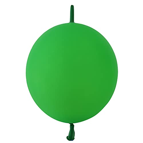 IN-JOOYAA 12 Zoll 60 Stück Grüner Latex Schnellverbindungsballon für Partydekoration von IN-JOOYAA