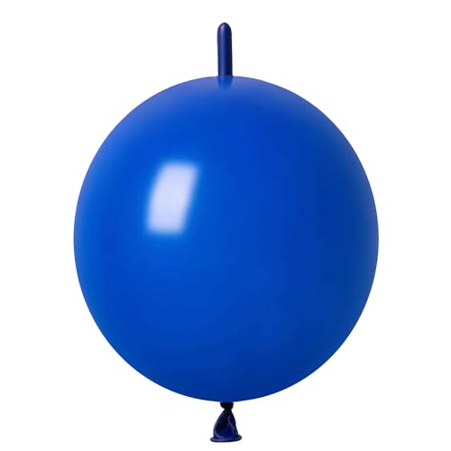 IN-JOOYAA Kleiner Dunkelblau Quick Link Latex Ballon 10 "50 Pieces Grüner Ballon für Partydekoration von IN-JOOYAA