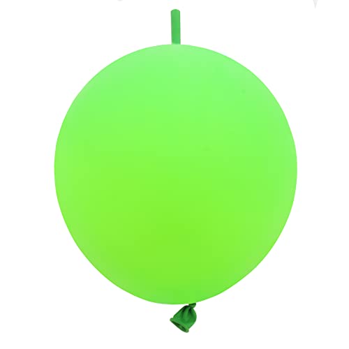 IN-JOOYAA Kleiner Fruchtgrün Quick Link Latex Ballon 6 "100 Pieces Grüner Ballon für Partydekoration von IN-JOOYAA