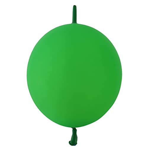 IN-JOOYAA Kleiner grüner Quick Link Latex Ballon 6 "100 Pieces Grüner Ballon für Partydekoration von IN-JOOYAA