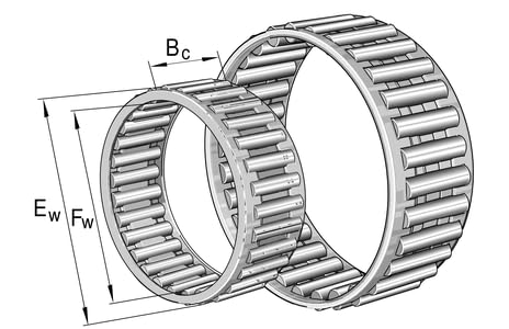 INA K25 X 35 X 30-a-0–7 Nadel Roller und Cage Assembly von INA