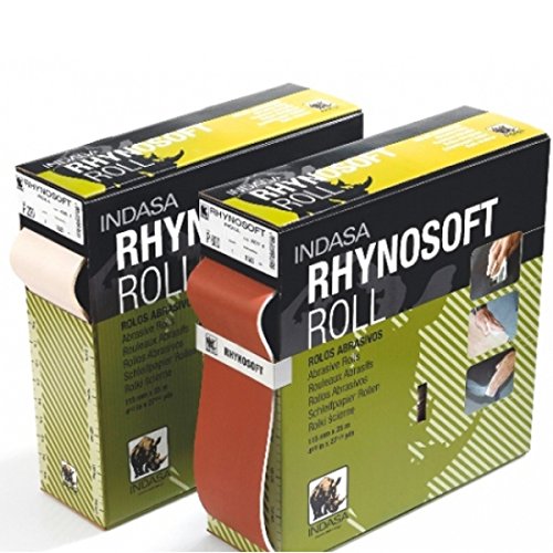 Indasa Schleifrolle Rhynosoft 115mm x 25m P120 bis P1200 (P500) von INDASA