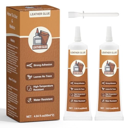 INNOVAYOU Lederkleber 120ml, Leder Kleber Instant Bonding Permanent Clear Soft Wasserdicht, Lederkleber Extra Stark für Sofas, Autositze, Geldbörsen, Lederrestaurierung und Verklebung von INNOVAYOU