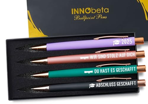 INNObeta Class of 2025, Abschlussgeschenke Kugelschreiber 4er-Set, Lustiger Inspirationsstift, Büroutensilien zum Abschluss von INNObeta