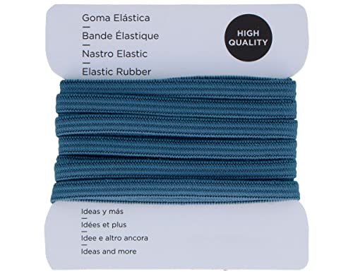 Elastischer Gummi, Blau, 5,3 mm, 3 m. von INNSPIRO