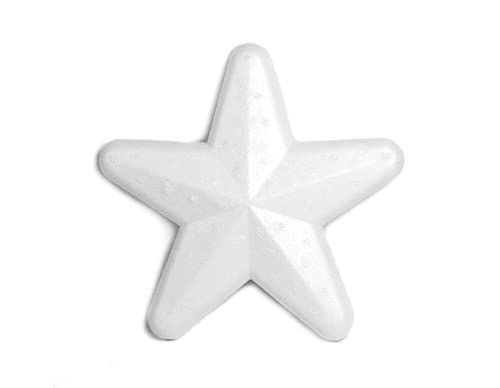 INNSPIRO Porex-Stern, 10 cm, Tasche zum Aufhängen, 10 u, geometrische Formen von INNSPIRO