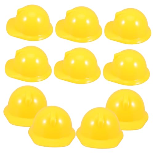 INOOMP 10 Stück Mini-bauhut Konstruktion Party Bunt Junge Miniatur-bauhut Herstellung Kleiner Ingenieurhut Puppenhüte Bob Gunst Der Baupartei Zubehör Gebäude Geburtstag Für Yellow Plastik INOOMP 10 Stück Mini-bauhut Konstruktion Party Bunt Junge Miniatur-bauhut Herstellung Kleiner Ingenieurhut Puppenhüte Bob Gunst Der Baupartei Zubehör Gebäude Geburtstag Für Yellow Plastik von INOOMP