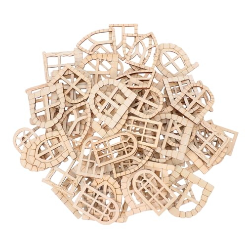 INOOMP 100 Stück Feen -Tür -Gartentür Miniatur-Feentür Puppenhaus-Miniaturfenster Gartentür Holzdekoration Feentür aus Holz für den Garten Fee Tür Handwerk hölzern Beige INOOMP 100 Stück Feen -Tür -Gartentür Miniatur-Feentür Puppenhaus-Miniaturfenster Gartentür Holzdekoration Feentür aus Holz für den Garten Fee Tür Handwerk hölzern Beige von INOOMP