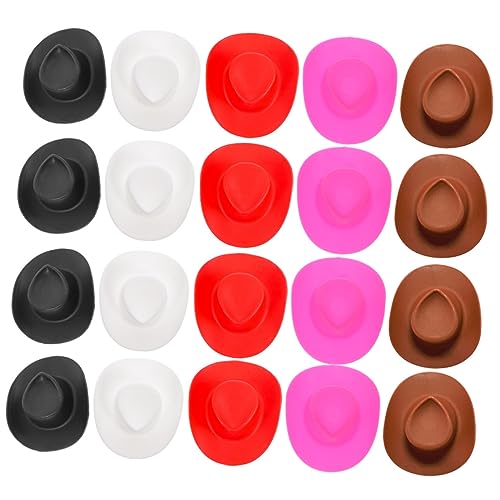 INOOMP 50 Stück Cowboyhutspielzeug Hut für Puppen Miniaturhüte Party Kleiner Cowboyhut Weiß kleine Hüte basteln Puppenhüte selber Machen Minihüte zum Basteln INOOMP 50 Stück Cowboyhutspielzeug Hut für Puppen Miniaturhüte Party Kleiner Cowboyhut Weiß kleine Hüte basteln Puppenhüte selber Machen Minihüte zum Basteln von INOOMP