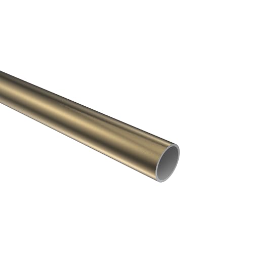 Interdeco Rohr Messing Antik in 16 mm Ø aus Metall für Gardinenstangen, 220 cm Interdeco Rohr Messing Antik in 16 mm Ø aus Metall für Gardinenstangen, 220 cm von INTERDECO