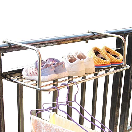 IOJKJGYTF Wäscheständer Badezimmer Handtuchhalter Heizkörper Trocknen Schuhe Rack Klapp Balkon Blumentopf Ständer Wäsche Aufhänger Waschen Regal Indoor Outdoor Das Neue von IOJKJGYTF