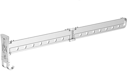 IOJKJGYTF Wäscheständer Schlanker Wäscheständer zur Wandmontage: Kompakt, erweiterbar und leicht zu verstauen von IOJKJGYTF