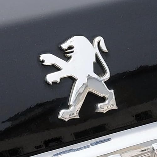 IOVATA Auto Emblem Aufkleber, für Peugeot 207 208 Buchstaben Emblem Aufkleber Auto Body Abzeichen Sticker Auto Abzeichen schmücken,B von IOVATA