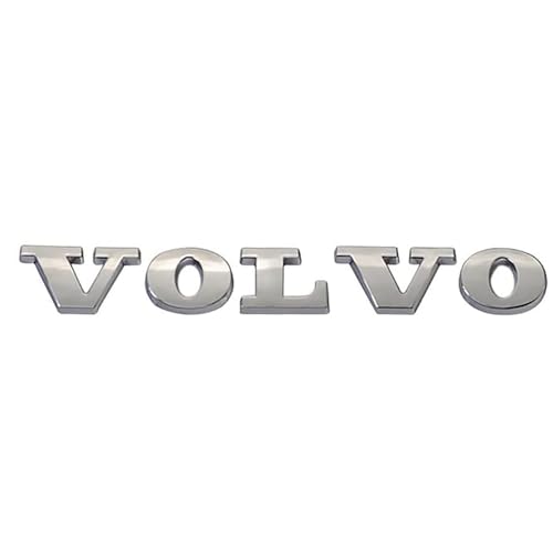 IOVATA Auto Emblem Aufkleber, für Volvo S40 S60L S80L XC60 XC90 Buchstaben Emblem Aufkleber Auto Body Abzeichen Sticker Auto Abzeichen schmücken,B von IOVATA