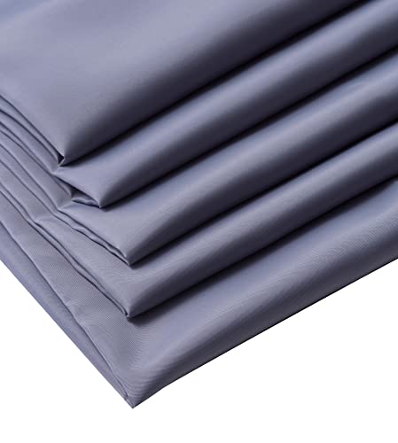 IPEA Futterstoff Stoff Grau - 200 cm x 150 cm - Made in Italy - Meterware zum Nähen, Kleidung, Futter, Jacken, Hosen, Röcke, Möbel, Kissen - Polyester Stoff zum Futter von IPEA