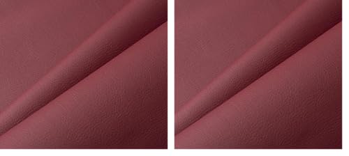 IPEA Kunstleder Bordeaux für Dekor und Beschichtung 140 x 50 cm - Made in Italy - Kunstleder für Sofas, Stühle, Kleidung, Accessoires - Polsterstoff Bezugsstoff Lederoptik - Halben Meter von IPEA