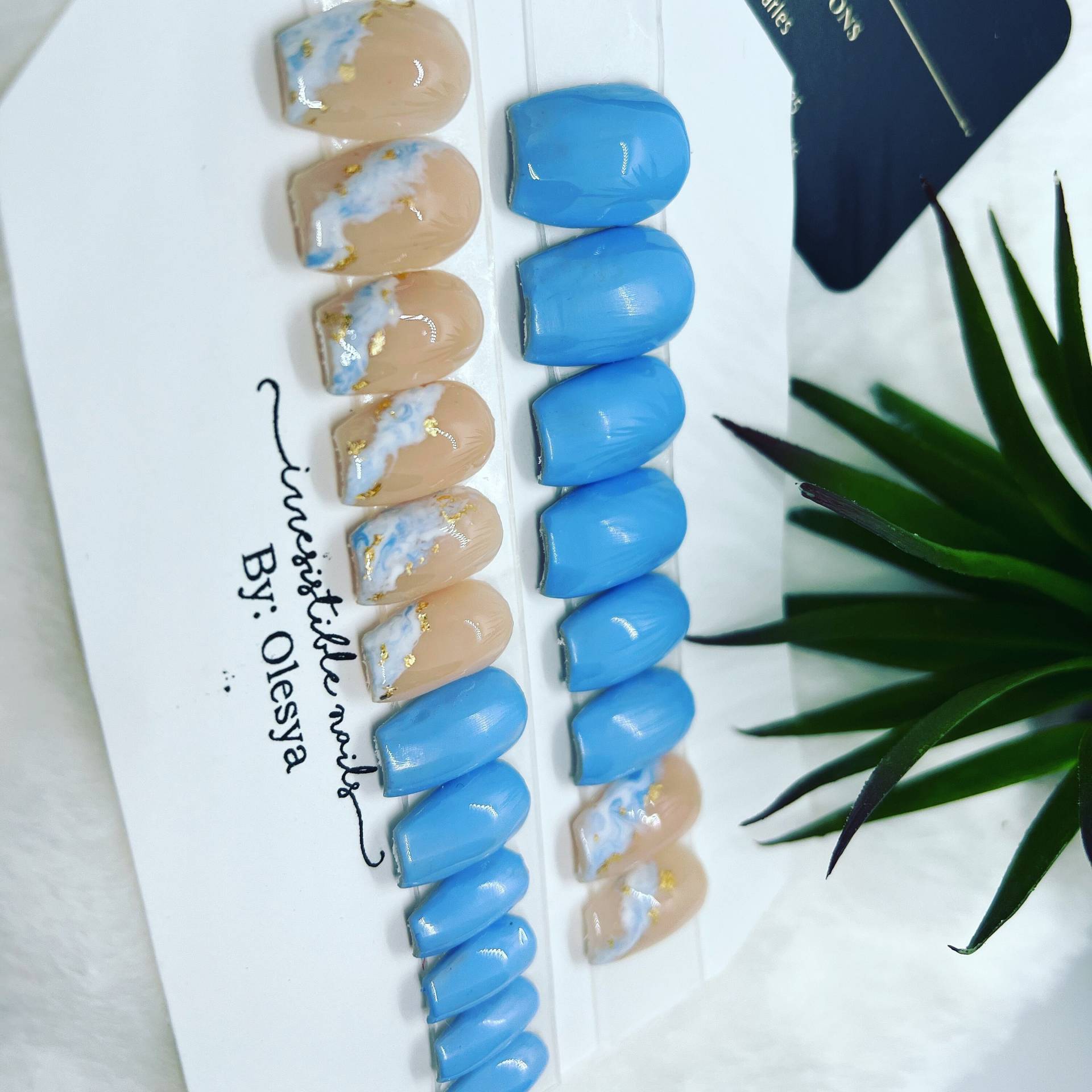 Marmor Blau von IRRESISTIBLENAILS