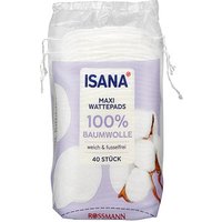 ISANA Wattepads weiß, 40 St. von ISANA