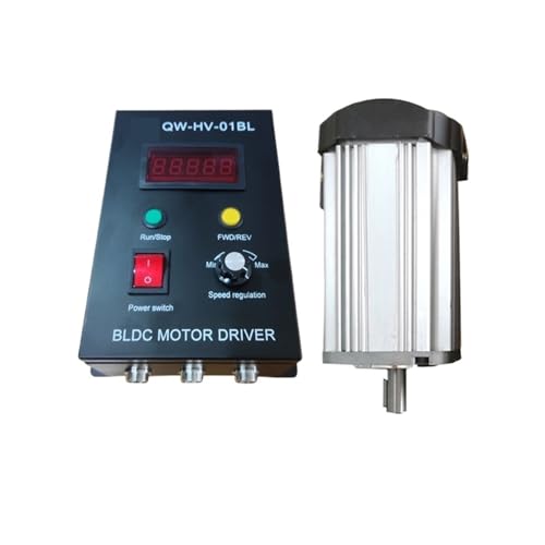 ISIRYK BLDC-Motor QW80BL007 110 V 3000 U/min 0,5 kW 500 W 1,75 Nm 80 mm bürstenloser Gleichstrommotor, geräuscharmer Hochgeschwindigkeits-Hall-BLDC-Motor mit Treiber Hall-BLDC-Motor von ISIRYK