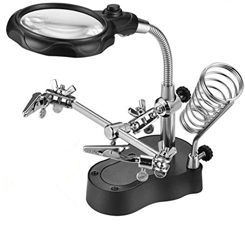 Dritte Hand Magnifying Glass Marke Iso Trade von ISO TRADE