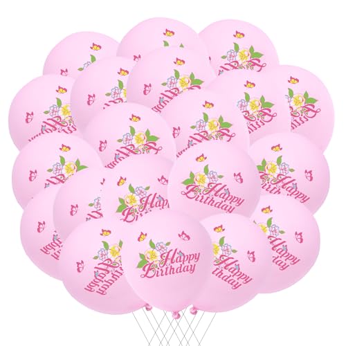 20 Stk. Alles Gute zur Jugendweihe Banner, Alles Gute zur Jugendweihe Ballons für Jungen Mädchen, Jugendweihe Deko Banner Hängende Dekoration zur Jugendweihe Party Dekoration Deko Rosa von ITECHNIK