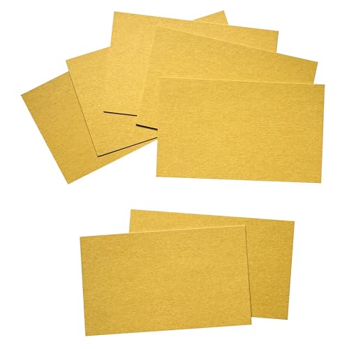 ITZAMNA Mini-Karton, 8,9 x 5,1 cm, 230 g/m², für Bastelarbeiten, Scrapbooking, Etiketten, Zeichnen, Notizkarten, 100 Stück, Dunkelgelb ITZAMNA Mini-Karton, 8,9 x 5,1 cm, 230 g/m², für Bastelarbeiten, Scrapbooking, Etiketten, Zeichnen, Notizkarten, 100 Stück, Dunkelgelb von ITZAMNA