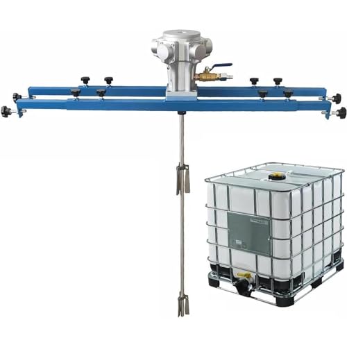 IUBGFTO IBC-Luftrührwerk, pneumatische 1-Tonnen-Tankmischmaschine, Farbrührmaschine, kommerzielle 1-Tonnen-Farbrührmaschine 720–1200 mm von IUBGFTO