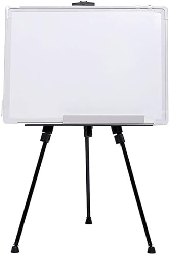 IUBGFTO Whiteboard – magnetisches, trocken abwischbares, stativartiges, faltbares, mobiles Schreibbrett, Büro, Besprechung, Präsentationstafel, Kinder-Graffiti-Staffelei (45 x 60 cm) von IUBGFTO