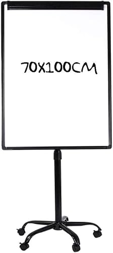 IUBGFTO Whiteboard – trocken abwischbare Flipchart-Staffelei, höhenverstellbar, mobiler Präsentationsständer für Büro, Konferenz, Schulung und Unterricht von IUBGFTO