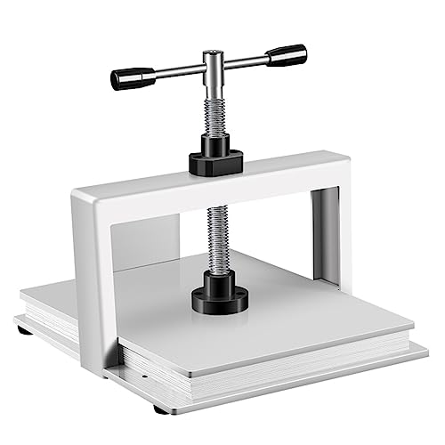 Manuelle Bindemaschine, Hochleistungs-Flachpresse, A3/A4-Buch-Rechnungsbindemaschine aus Stahl, Presse zum Binden von Rechnungen, Büro-Rechnungsbindemaschine, Flachdrücker, 1500 kg Druck (A3-Papier) von IUBGFTO