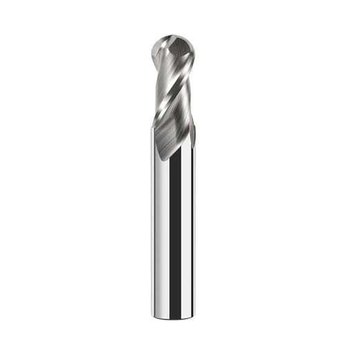 1 stücke Kugelkopffräser Vhm HRC55 Schaftfräser 2 Flöten CNC Spiralfräser for Aluminium Kugelkopffräser Werkzeuge(Color:R10x40x20dx100mm) von IUBPWMS