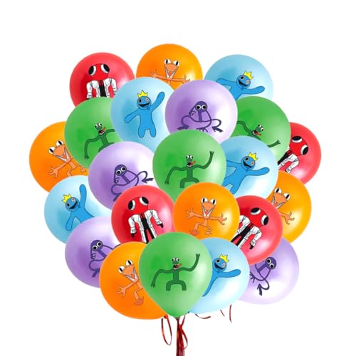 30pcs Rainbow Friends Latex Ballons,Rainbow Friends Thema Party Ballons,Geburtstagsdeko Rainbow Friends,Rainbow Friends Geburtstag Ballons,Rainbow Friends Luftballons von IUKUNNE