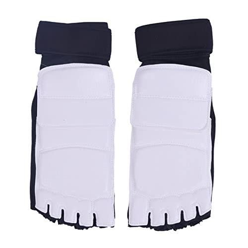 IUNSER Taekwondo-Handschuhe Hand-Fuß-Ausrüstung Protektoren Guards Half Finger Value Set für Boxing Arts Karate Premium Wrist Wraps Ankle Support Fit Men Women Kids Training Fahrradhelm Kragen (B, M) von IUNSER