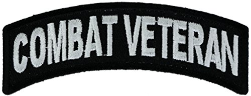 Combat Veteran Rocker Patch IVANP3365 F5D9J 10,2 cm von IVAN