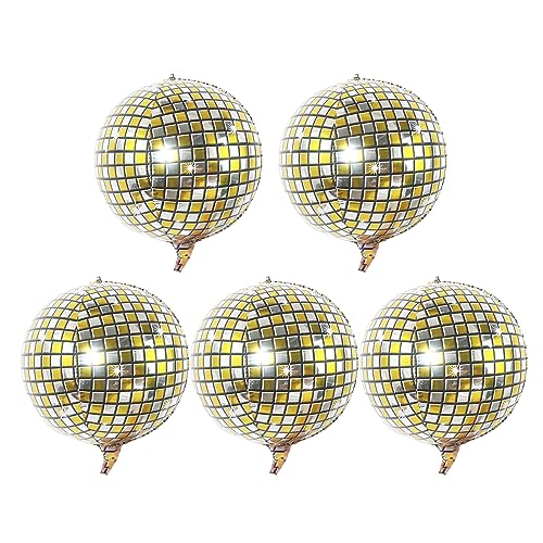 5 x auffälliger Tanzballon, verschönert Tanzpartys, KTV-Zimmer, Ornamente, runde Luftballons von IWOMA