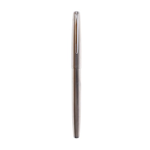 IWOMA Trim Silver Füllfederhalter, 0,38 mm, fein, glattes Schreiben, Marker, bestes Geschenk von IWOMA