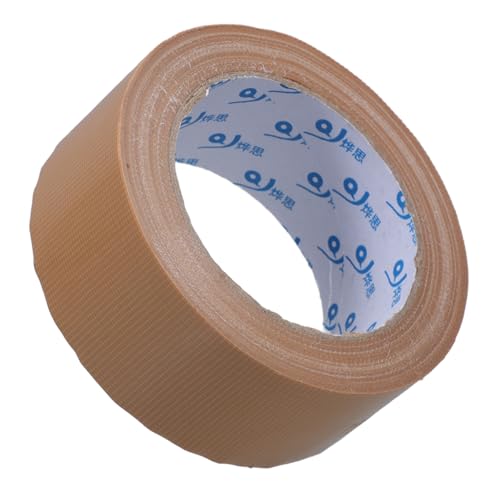 IWOWHERO 1 Rolle Farbiges Klebeband Nicht Plane Wasserdichtes Band Stecken Farbiges Abdeckband Flüssig Bodenband Unterlage Braunes Klebeband, Beige Vr Möbelband Hartholz Griff Brown von IWOWHERO