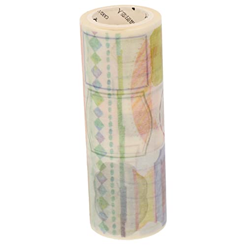 IWOWHERO 1 Rolle Grenze Notizbuch und Papier the washi tape wandverkleidung Dekorative Klebebänder Japanische Schreibwaren glitzernde aufkleber Washi-Klebeband DIY-Bänder Japanisches Papier von IWOWHERO