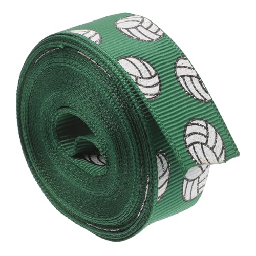 IWOWHERO 1 Rolle Volleyballband seidenband ribbon Schleifenband Dekorationsband geschenkeband rosa Schleife Gold Rot exquisites Geschenkband Schleifenknoten machen Band Polyester Dark Green von IWOWHERO