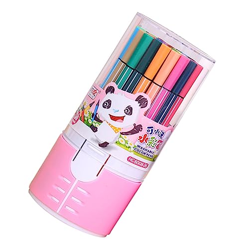 IWOWHERO 1 Satz 24 24-farbiger Aquarellstift Malbücher Stift Pinselstift waschbar Handwerk kritzeln Zeichenstift abwaschbare Marker für Kinder Malstift auswaschbar Malpinsel Stift Colorful von IWOWHERO