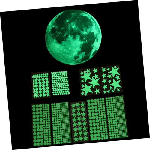 IWOWHERO 1 Satz Fluoreszierende Leuchtende Aufkleber Anhänger-banner Radiergummi Für Lametta Im Freien Lichter Rezension Schnappt Aufkleber Für Den Außenbereich Green Pvc von IWOWHERO