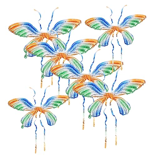 IWOWHERO 1 Set Butterfly Aluminium Filmballons Große Flügel Ballon Dekorative Luftballons Für Party von IWOWHERO