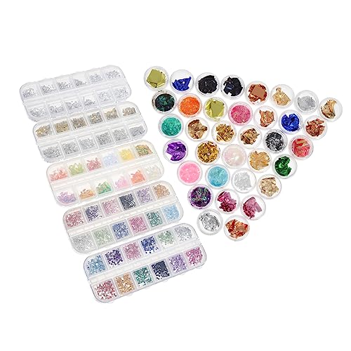 IWOWHERO 1 Set Folienpapier Für Nagelkunst Strass Dekore Für Maniküre Und Pediküre Zubehör Für Kreative Nageldesigns Ideal Für Frauen Und Nail Art Enthusiasten von IWOWHERO